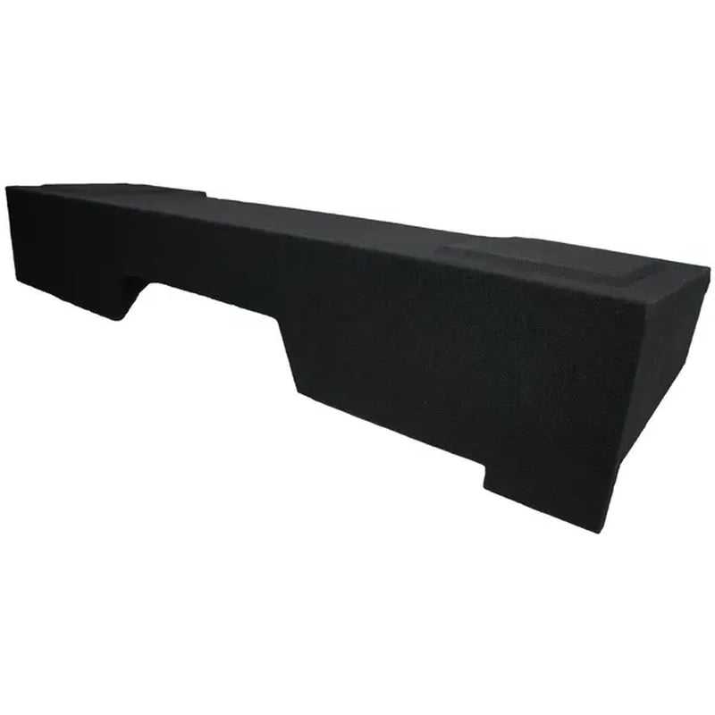 Compatible with Chevy Silverado or GMC Sierra Full Size Extended Cab Truck 2007-2013 Dual 12" Subwoofer Sub Box Speaker Enclosure