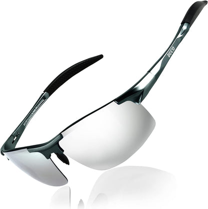 Mens Sports Polarized Sunglasses UV Protection Sunglasses for Men 8177s