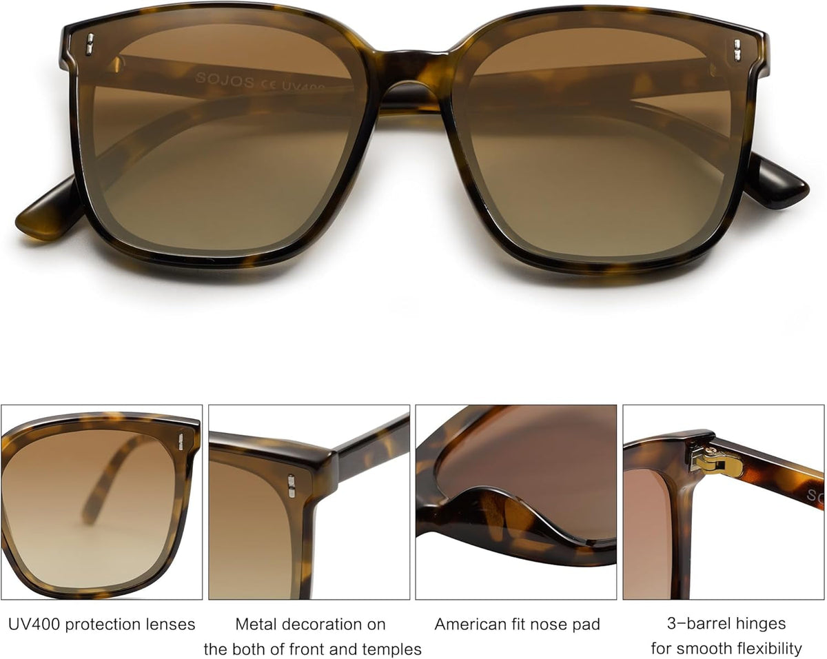 Trendy Oversized Sunglasses for Women and Men
