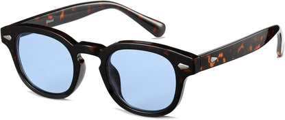 Unisex Vintage Retro Round Style Tinted Sunglasses For Men Women Fashion Circle Sun Glasses 46mm