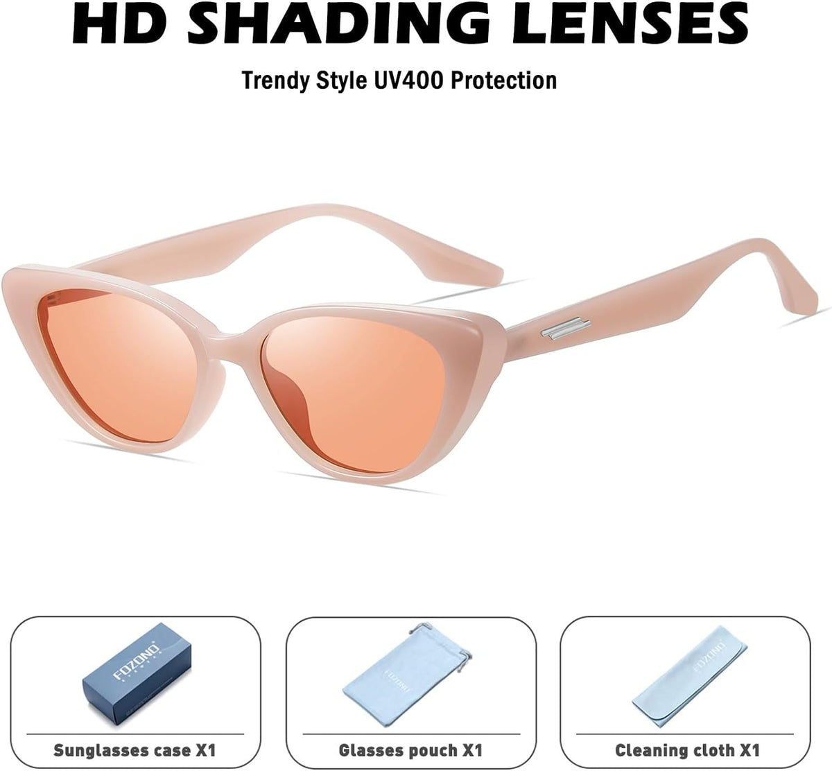 Retro Vintage Narrow Cat Eye Sunglasses for Women Men 90s Small Chic Style Trendy Sunnies UV400 Protection FZN7514