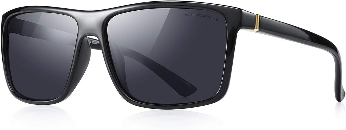 Rectangular Polarized Sports Sunglasses for Men Women Cycling Driving Fishing UV400 Protection S8225