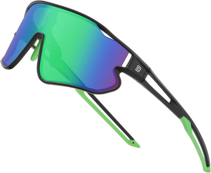 Kids Sunglasses Youth Baseball Sun Glasses Lightweight TR90 Frame UV400 Sports Cycling Shades for Boys Girls DK268