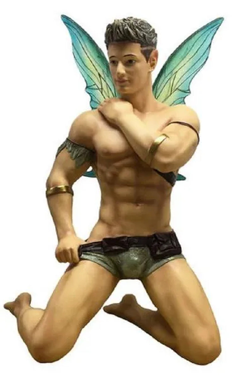 December Diamonds Elvin Male Fairy Large Figurine Sculpture 5555066 Pixie New