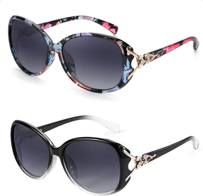 Sunglasses for Women Trendy Polarized Sunglasses Oversized Big Sun Glasses Ladies Shades UV Protection