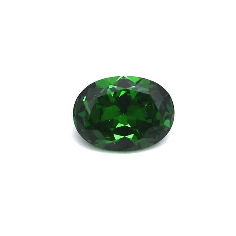 Stone of Life 3A Colombia Emerald Corundum Spinel Various Shapes Mosaic Jewelry Diy Green Gem AAA 5-7MM