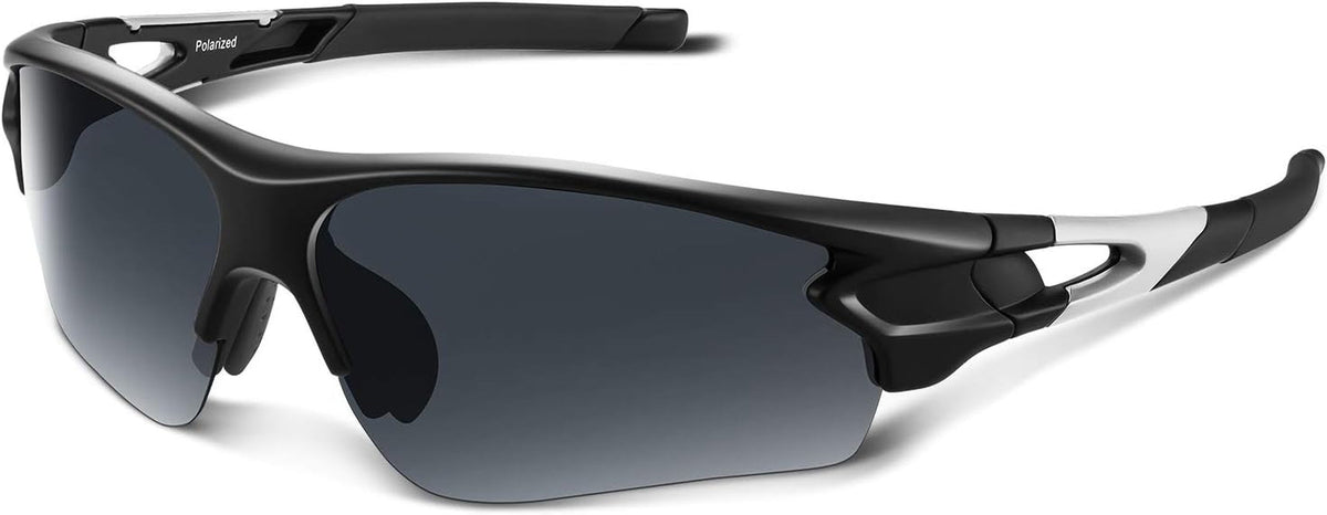 Polarized Sports Sunglasses for Men Women Youth Baseball Fishing Cycling Running Golf Motorcycle Tac Glasses UV400