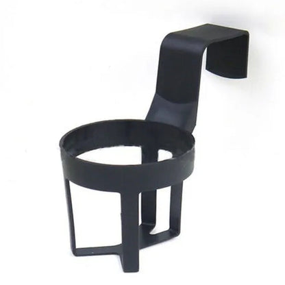UNIVERSAL In Car Drinks Cup Bottle Can Holder Door Mount Cup Holder Stand Black Color