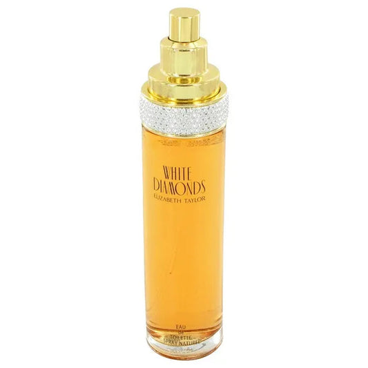 White Diamonds 3.4 Oz Eau De Toilette Spray (tester) For Women by Elizabeth Taylor