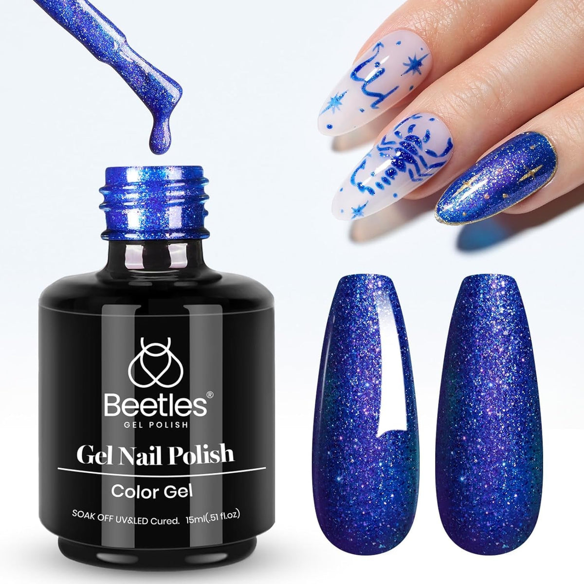 Beetles Neutral Gel Nail Polish 15ml Nude Pink Polish Set Pink Jelly Soak Off U V LED Nail Lamp Translucent Nail Art Gel