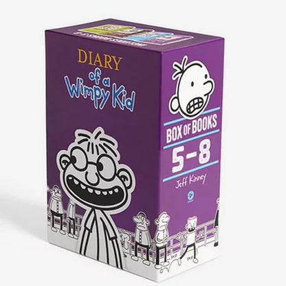 Diary of a Wimpy Kid Books 5-8 Box Set, Hardcover