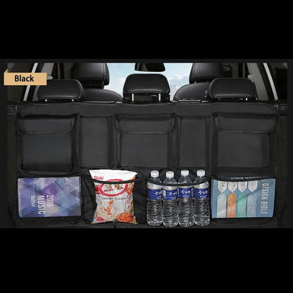 Universal Auto Car Organizer Trunk Back Seat Storage Bag Mesh Net Pocket Bag