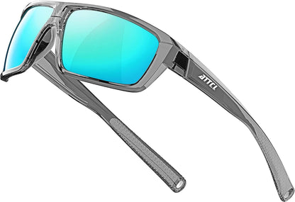 Polarized Wrap Sunglasses For Men - Fishing Sports Glasses UV Protection