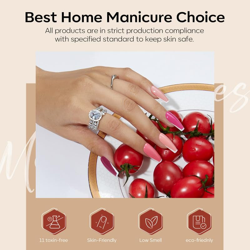 40 PCS Gel Nail Polish Set, 36 Colors Gel Polish All Seasons Collection with Base & Top Coat DIY Salon Home Easter Gifts for Women Girl