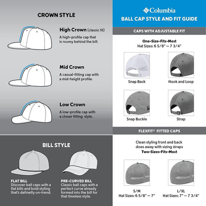 Unisex Adult PFG Fish Flag Mesh Ball Cap High Crown