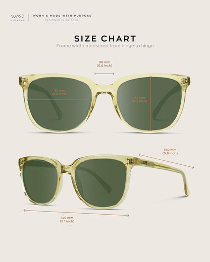 Polarized Classic Retro Flat Square Unisex Sunglasses