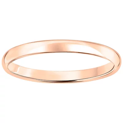 2Mm Comfort Fit Band in Gold