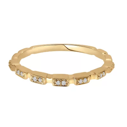 0.05 CT. T.W. Diamond Fashion Ring in 14K Gold (I, I1)