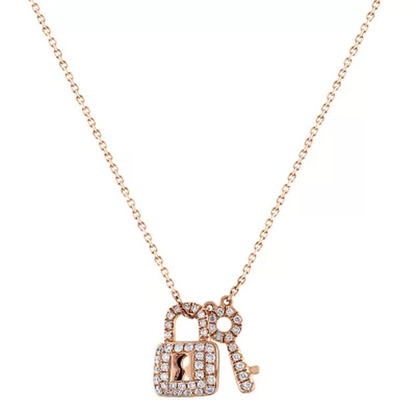 0.18 CT. T.W. Diamond Pendant in 14K Gold