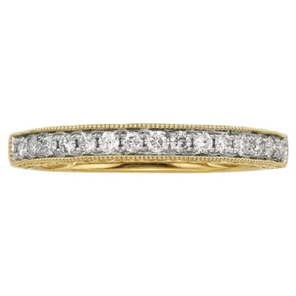 .25 CT. T.W. Vintage Diamond Ring in 14K Gold