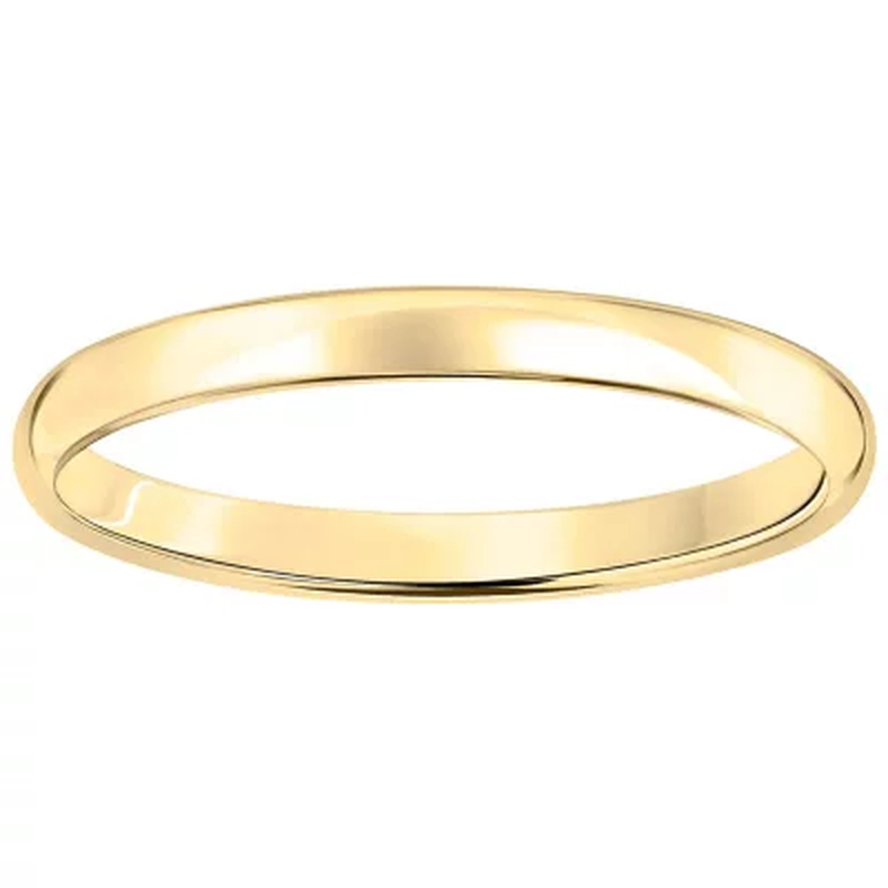 2Mm Comfort Fit Band in Gold