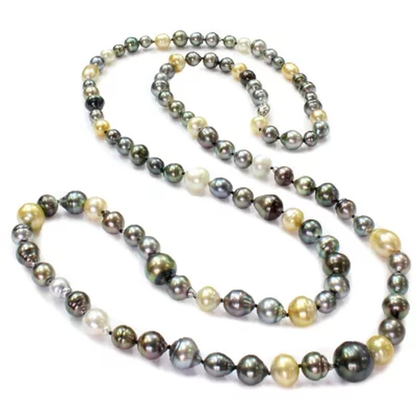 South Sea and Tahitian Pearl Necklace