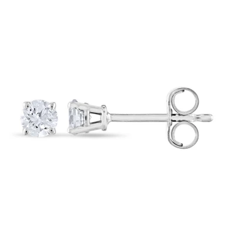 0.23 CT. T.W. round Diamond Stud Earrings in 14K Gold (H-I, SI2)