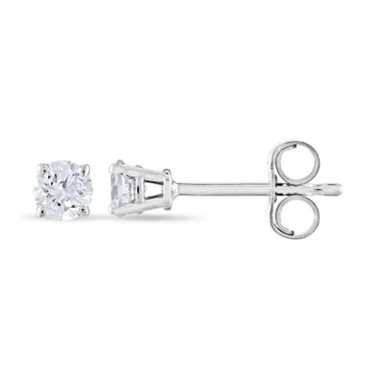 0.23 CT. T.W. round Diamond Stud Earrings in 14K Gold (H-I, SI2)