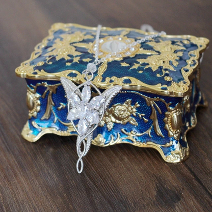 925 Sterling Sliver Wedding Jewelry Lord Princess Arwen Evenstar Pendant