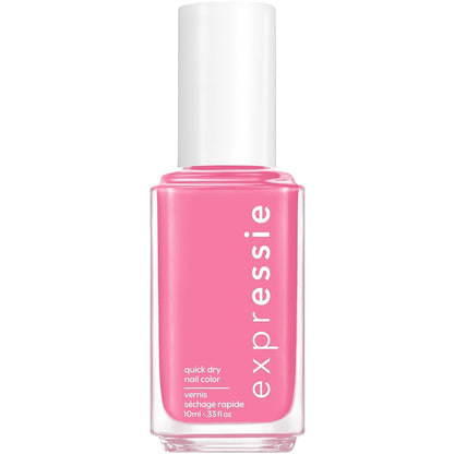 expr, Quick-Dry Nail Polish, 8-Free Vegan, Translucent Lavender Gray, Skip The Track, 0.33 fl oz