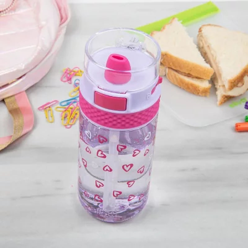 Ello Stratus 16-Ounce Tritan Water Bottles, 3 Pack, Choose Color