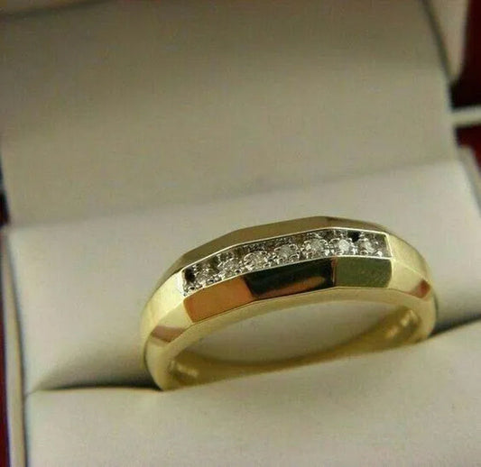 Gorgeous Ring Angel Wedding Band Charming White Sapphire Jewelry Casual Accessory Christmas Gift Engagement Rings for Women Size 4-12