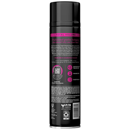 Hairspray, Total Volume, 2-Pack + Keratin Repair Hair Mask – Moisturizing Hair Spray, Anti-Frizz Hair Products (3 Piece Set)