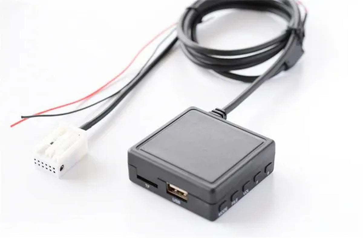 Car Audio AUX Cable Adaptor + MIC for Mercedes Benz W169 W245 W203 W209 Radio 1X
