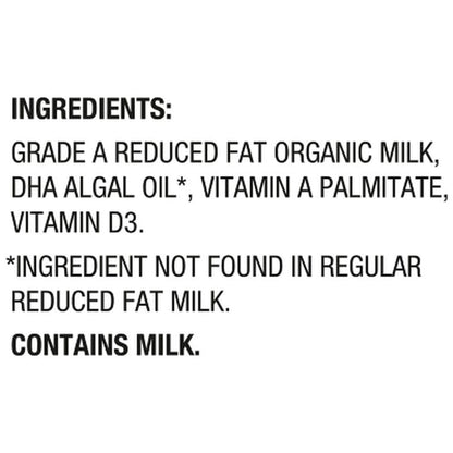 Horizon Organic 2% Reduced Fat Milk with DHA Omega-3 3 Ct.