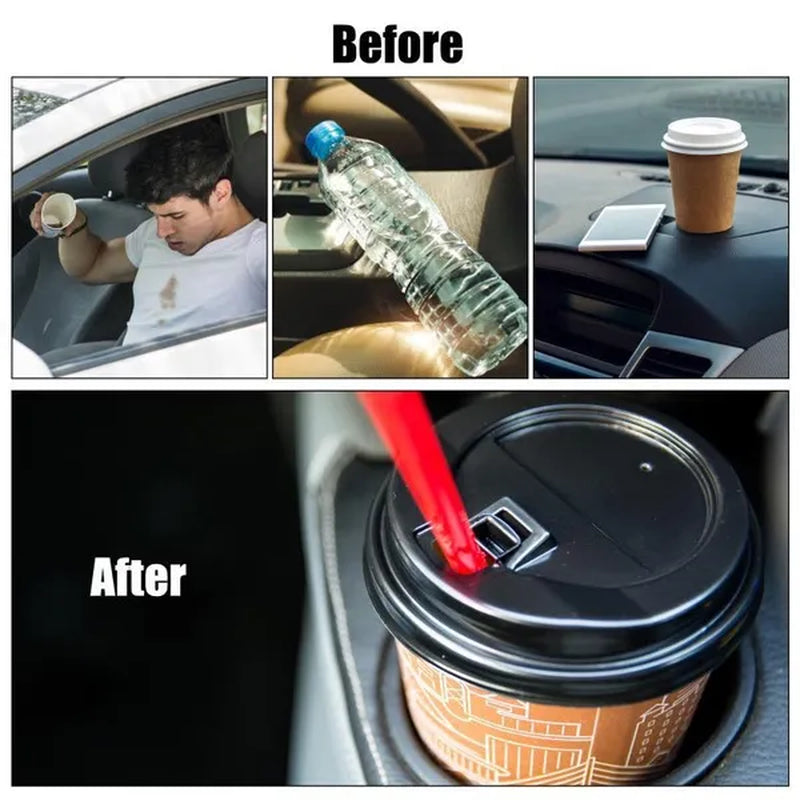 1/2PCS Cup Drink Holder Folding Car Cup Holder Water Bottle Holder Front Cup Holder Stand for Car Boat Truck Yacht SUV RV Van Cup Tray