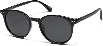 Small Round Classic Polarized Sunglasses for Women Men Vintage Style UV400 Lens SJ2113