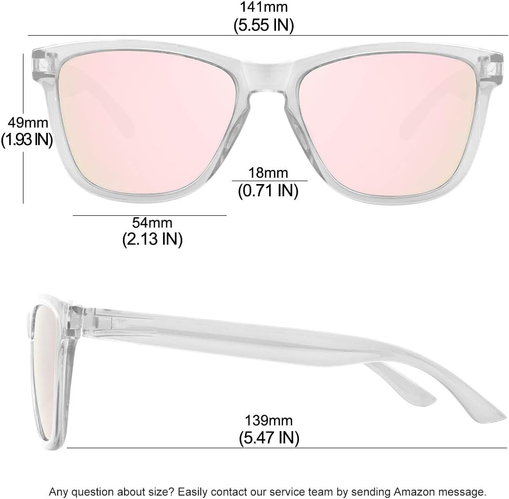 Polarized Sunglasses for Women Men Trendy Classic Retro Designer Style