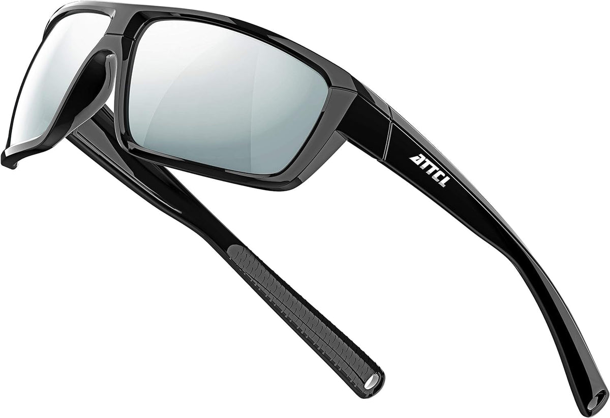 Polarized Wrap Sunglasses For Men - Fishing Sports Glasses UV Protection