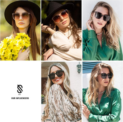 Trendy Oversized Sunglasses for Women and Men