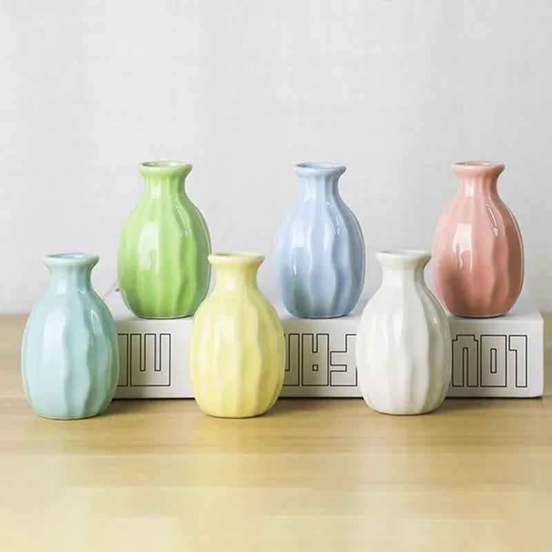 Ceramic Aromatherapy Bottle Home Ceramic Vase Decoration Decoration Hydroponic Small Vase