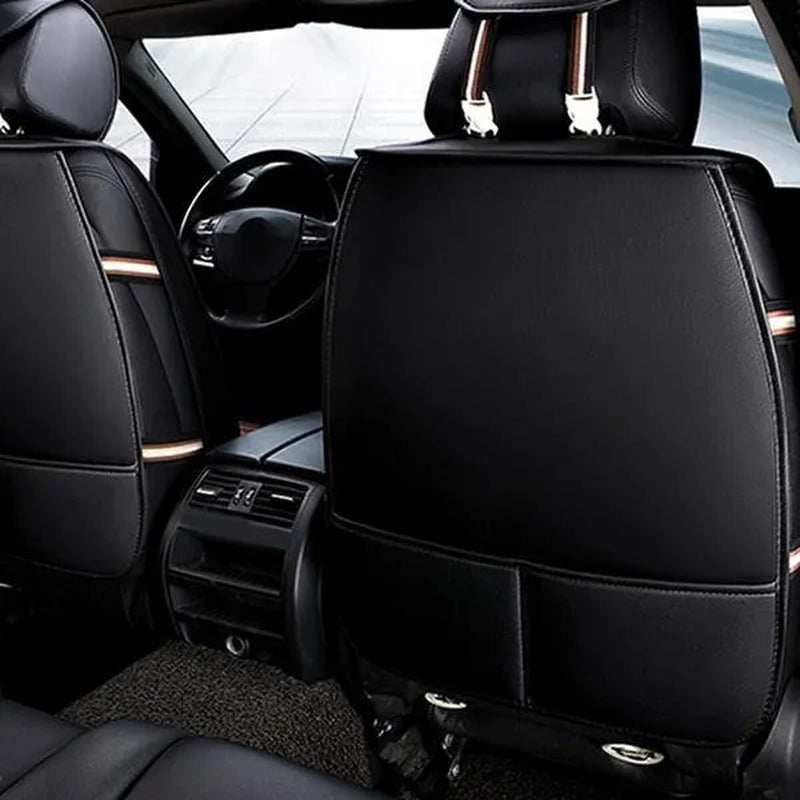 1PC Universal  PU Leather Car Seat Waterproof Luxury Mat Covers  Car Seat Protector Cover Breathable Cushion For Four Season