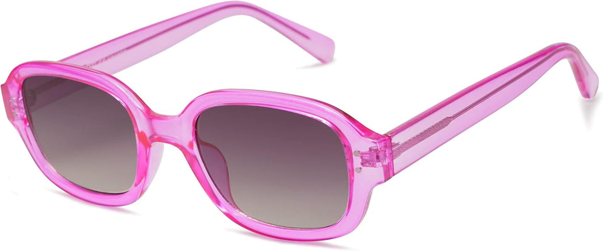 Rectangle Sunglasses for Women Vintage Trendy Outdoor Travel Sun Glasses Square Frame SJ2218