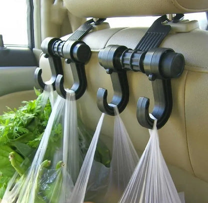 Universal Car Seat Back Storage Hook Sundries Hanger Bag Holder Multifunction Car Hooks Vehicle Storage Organizer