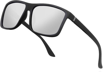 Men's Sports Polarized Sunglasses Square Frame Glasses NP1007