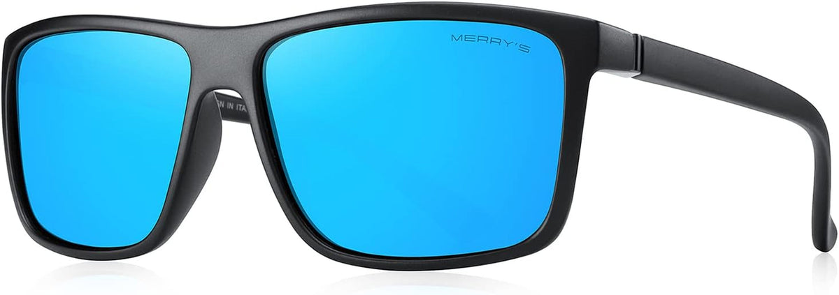 Rectangular Polarized Sports Sunglasses for Men Women Cycling Driving Fishing UV400 Protection S8225