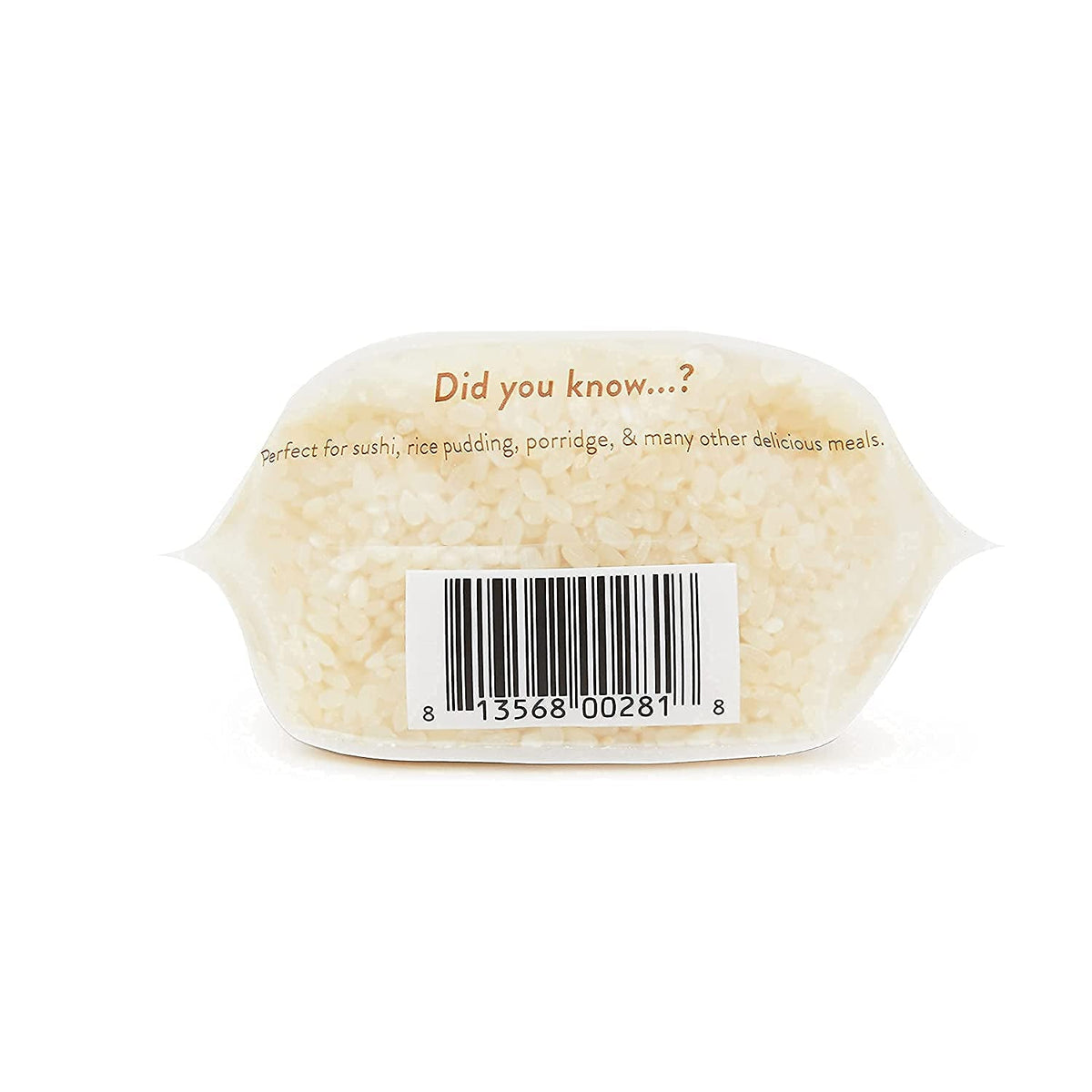 Natural Foods Sushi Rice (16 Oz/Bag X 6 Pack) - White Sticky Short Grain - Vegan, Non-Gmo, Made in USA, - Sushi, Rice Ball, and Everyday Japanese Dishes - Resealable Packaging