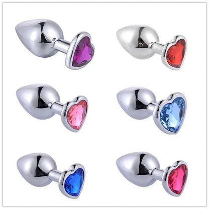 1/3PCS Creative Silver Heart Shape Diamond Training Tools Sticks