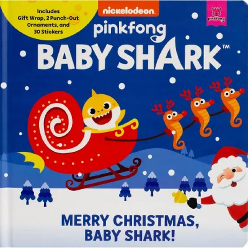 Pinkfong: Merry Christmas, Baby Shark, Hardcover