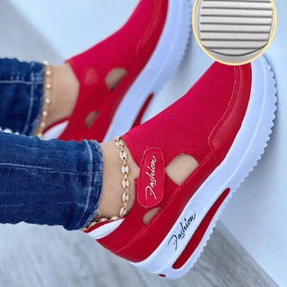 Women Shoes Sneakers Woman Tennis Shoes Canvas Shoe Female Casual Shoes Ladies Sport Shoes Platform Sneaker Hollow Out Shoes
